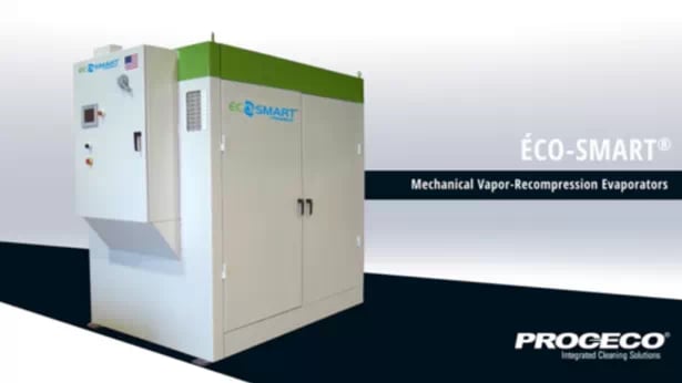 Video of the Industrial Wastewater Recycling System Eco-Smart® 