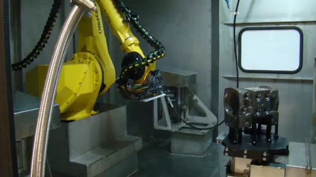 Proceco's hydro-deburring technology