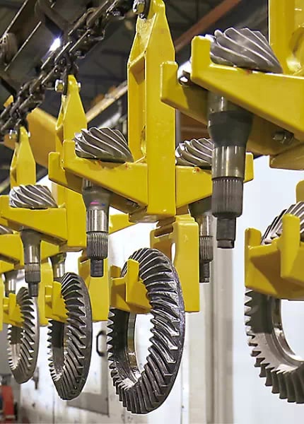 Líneas de tratamiento de superficies para la industria automovilística