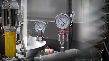 Effect of Machine Size, Flow, and Pressure in Cleaning