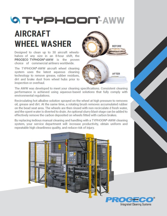 TYPHOON®-AWW Aircraft Wheel Washer
