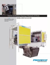 Nettoyage intérieur et extérieur de réservoirs d'huile hydraulique (document en anglais)