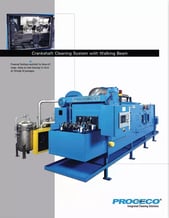 Crankshaft Cleaning System with Walking Beam