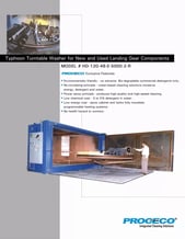 Turntable Washer for New and Used Landing Gear Components