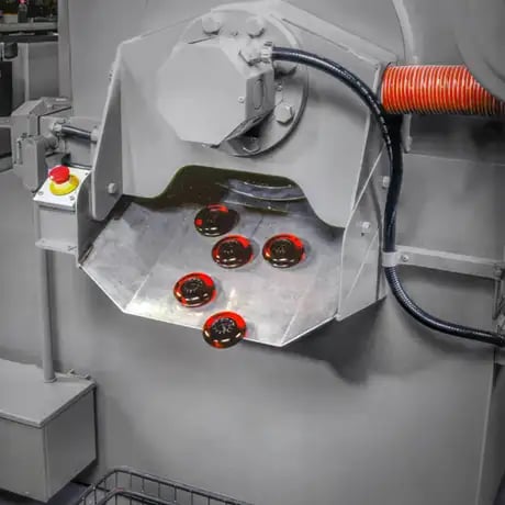 A drum washer is the perfect choice when delicate parts needs to be clean at a high production rate