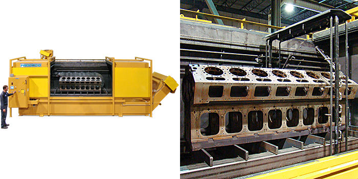 Engine Block Washer Machine Safe and Efficient Cleaning of Large Diesel Engine Blocks