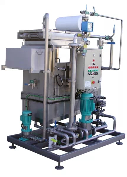PROCECO Ultrafiltration system ideal to extend cleaning solution life