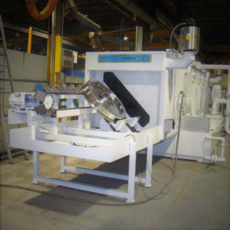 Heavy-Duty Conveyor Washer for Railway Wheels