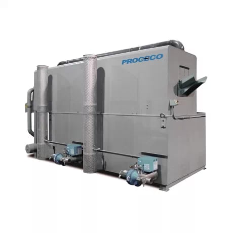 Continuous-rotary-drum-parts-washer