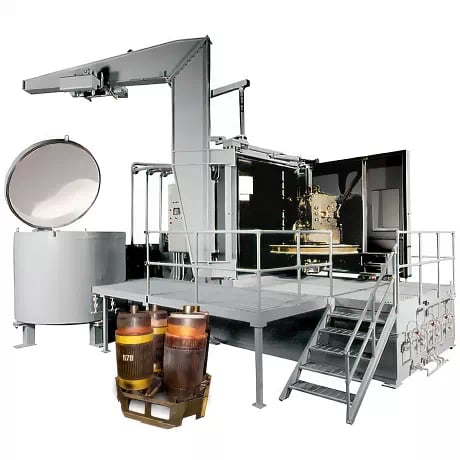 Heavy-duty traction motor degreaser for rail and transit industry