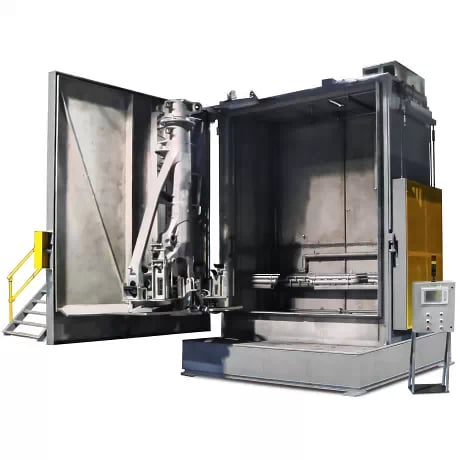 The TYPHOON®-VRCP Vertical Reciprocating Nozzle Frame washer is ideal for larger aircaft landing gears