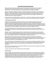 Le séchage après nettoyage aqueux des pièces (document en anglais)