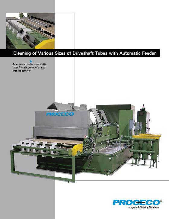 Traction motor gearcase cleaning plant (Document anglais)