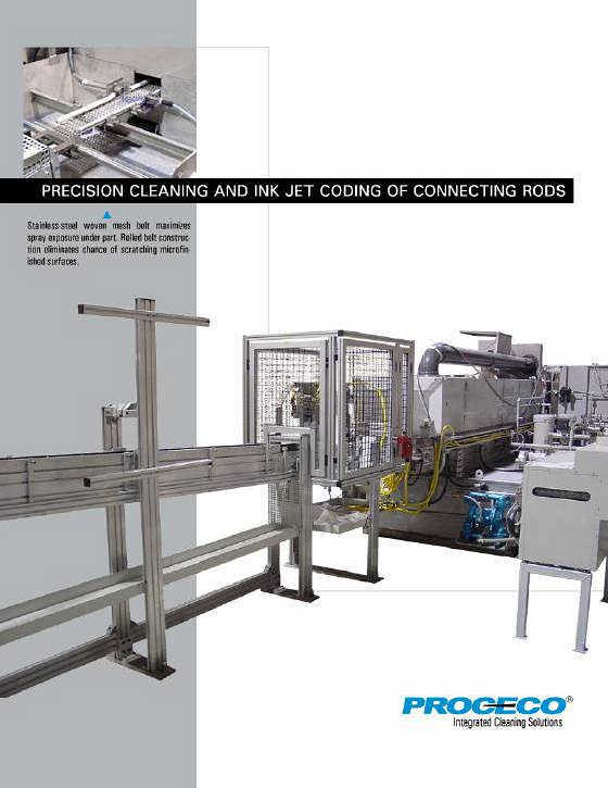 Connecting rods cleaning and ink-jet marking (Document anglais)