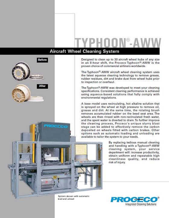 TYPHOON®-AWW aircraft wheel washer (Document anglais)