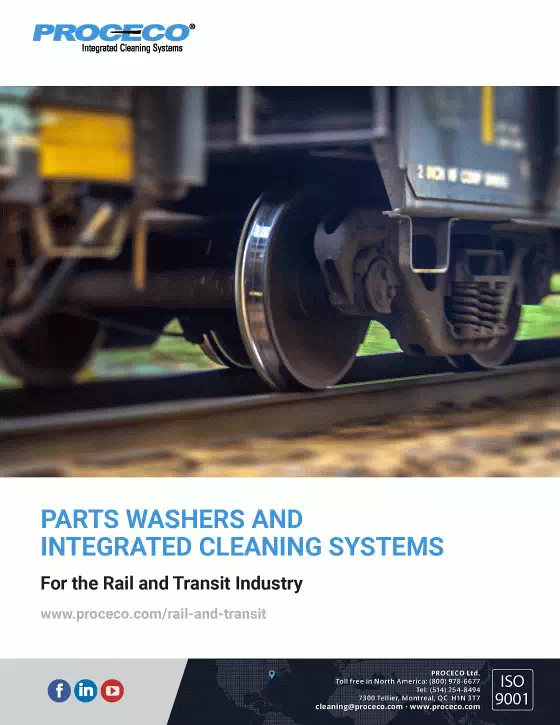 Rail and Mass Transit Parts Washers