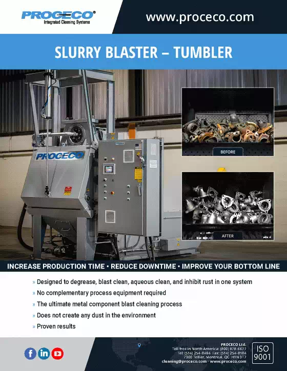 Proceco Slurry Blaster - Tumbler