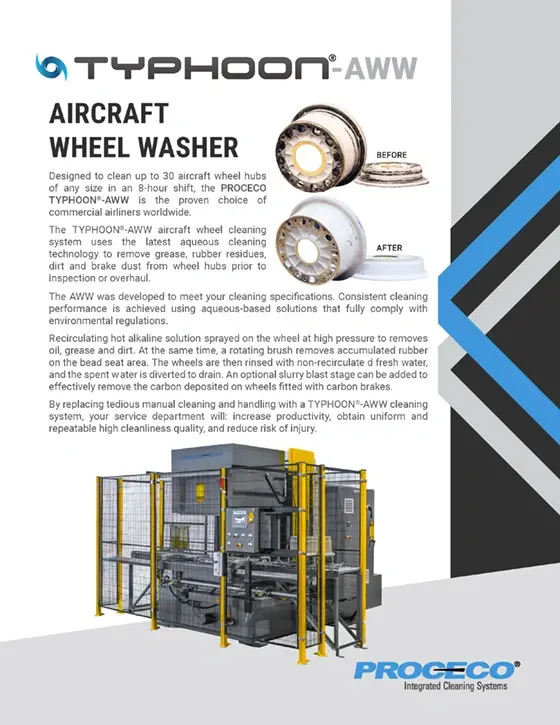 TYPHOON®-AWW Aircraft Wheel Washer
