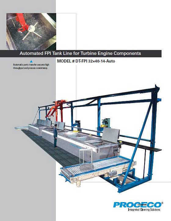 Automated fpi tank line for turbine engine components (Document anglais)