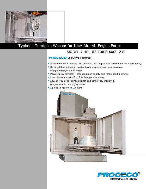 Cleaning of new large-diameter aircraft engine parts (Document anglais)