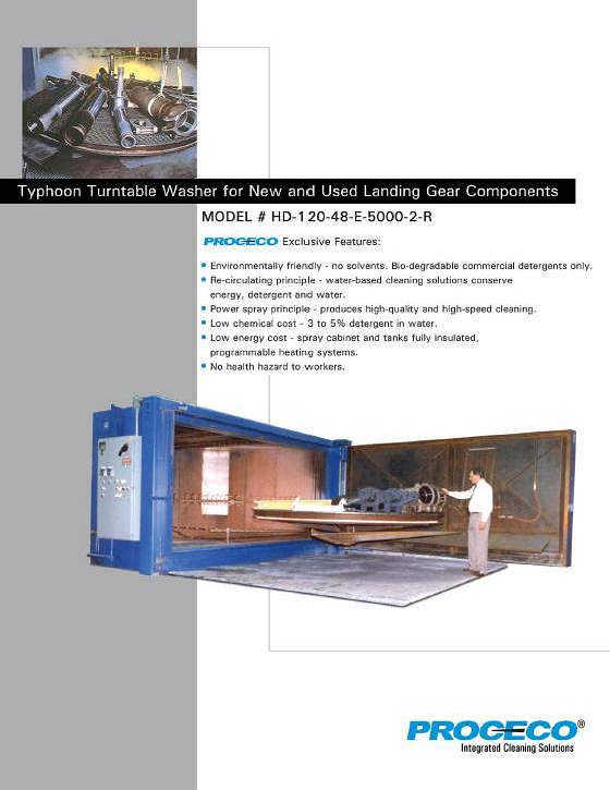 Cleaning of landing gear components (Document anglais)