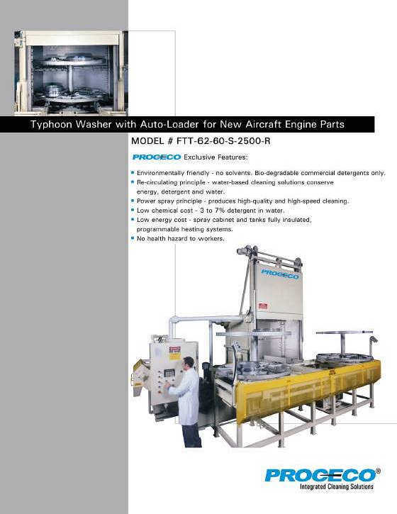 Cleaning of new aircraft engine parts (Document anglais)