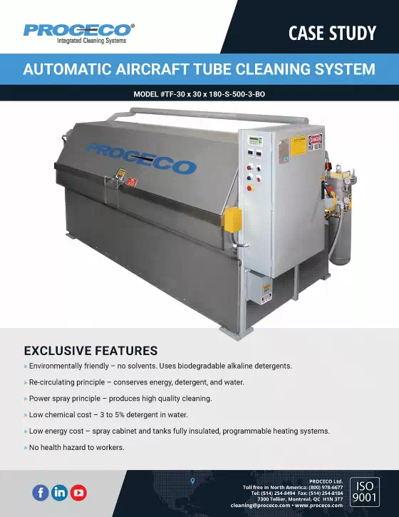 Automatic Aircraft Tube Cleaning System