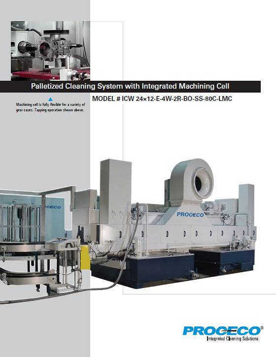 Gear cases - cleaning after machining (Document anglais)