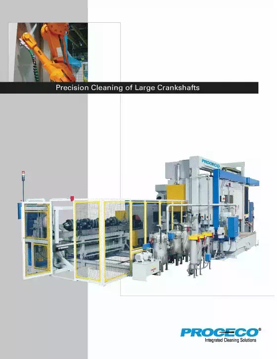  Precision Cleaning of Large Crankshafts