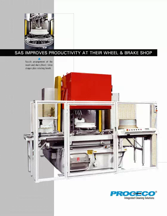SAS Improves Productivity at Their Wheel & Brake Shop