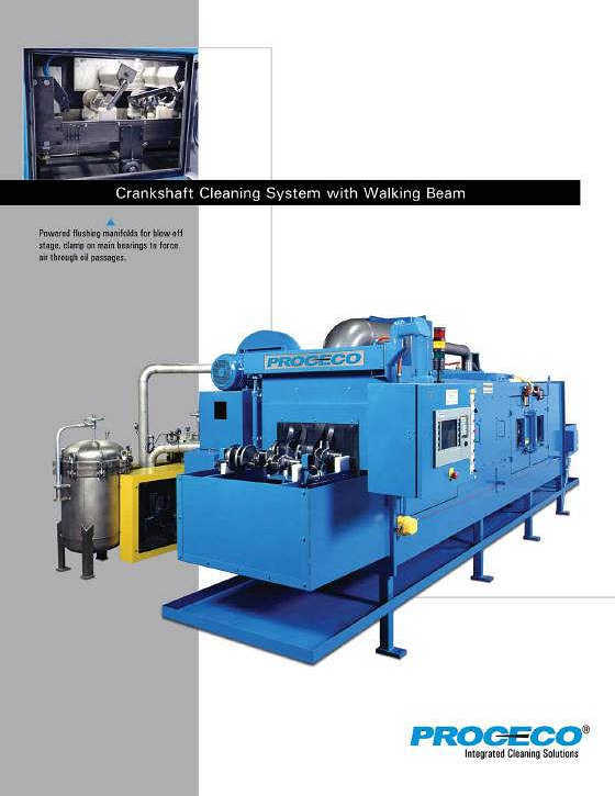 Crankshafts - cleaning and drying (Document anglais)