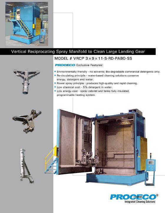 Cleaning of large landing gear components (Document anglais)