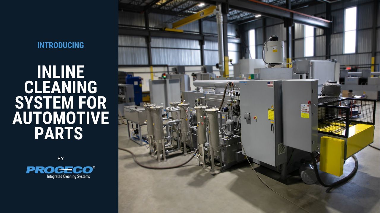 MB-S Inline Cleaning System for Automotive Parts 
