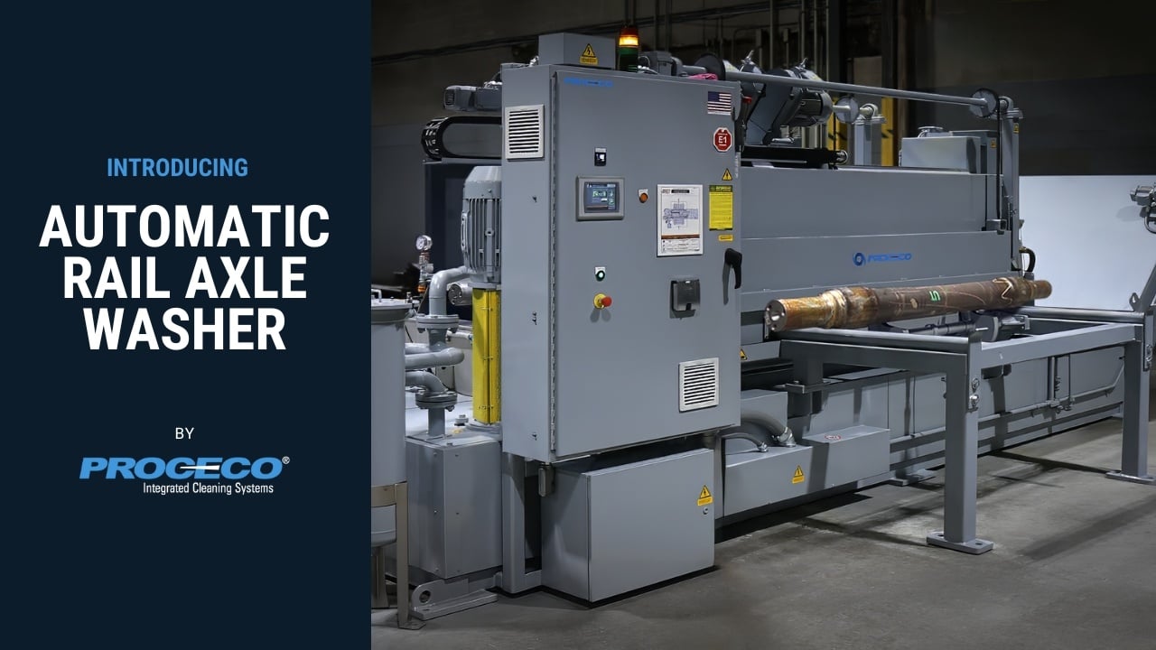 Automatic Rail Axle Washer