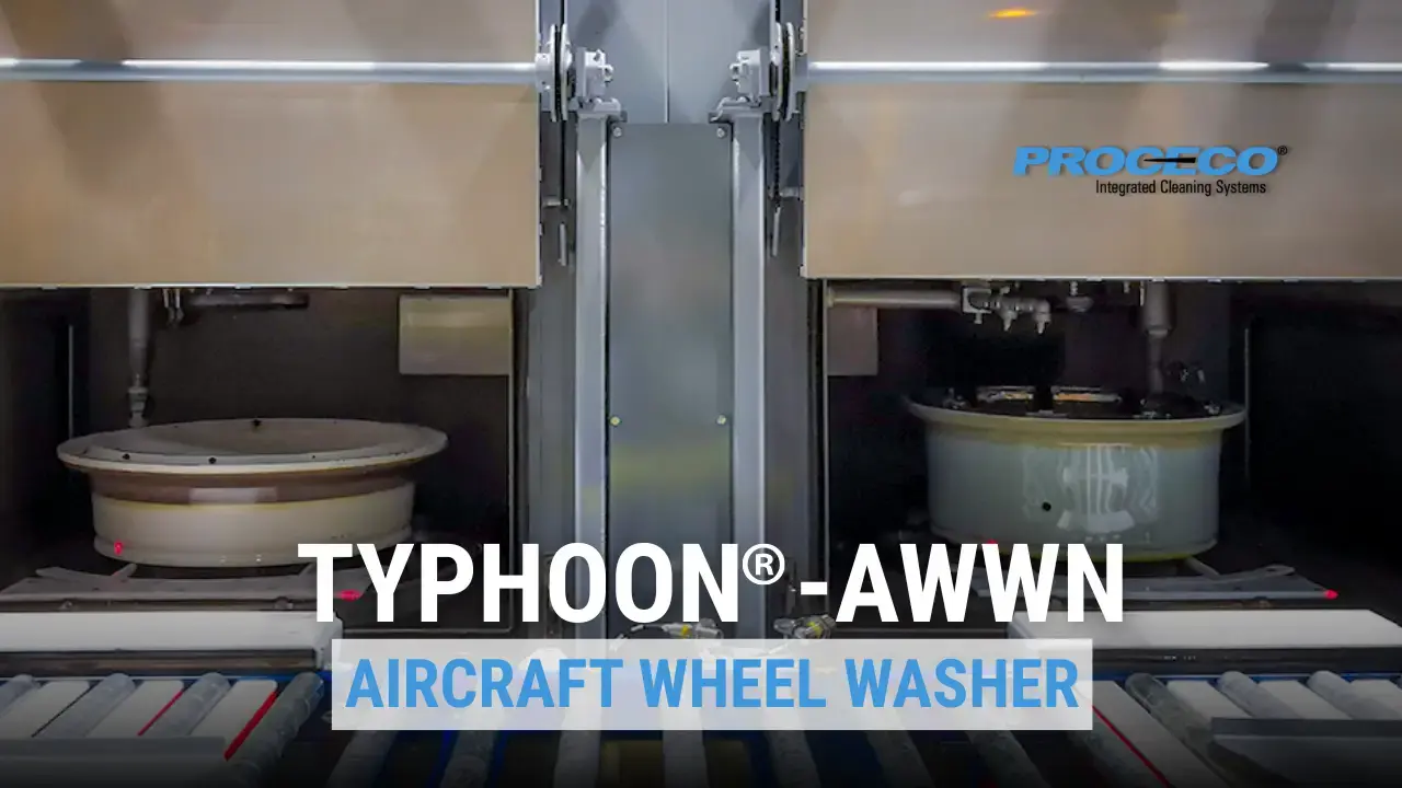 TYPHOON®-AWWN Automated Wheel Washer for Commercial and Military Aircraft