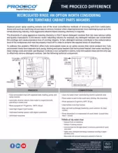 Recirculated Rinse: An option worth considering for turntable cabinet parts washers